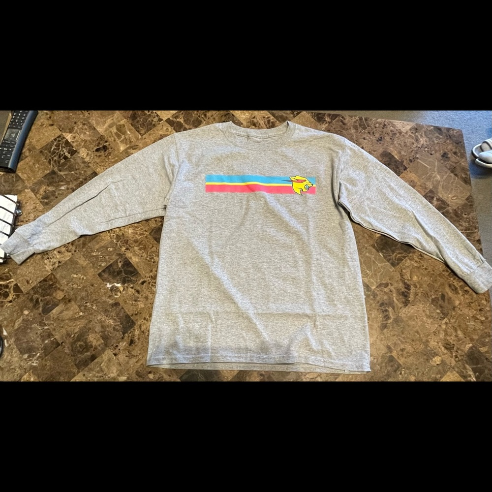 MrBeast ‘High Roller’ Long Sleeve Tee/Heather Grey